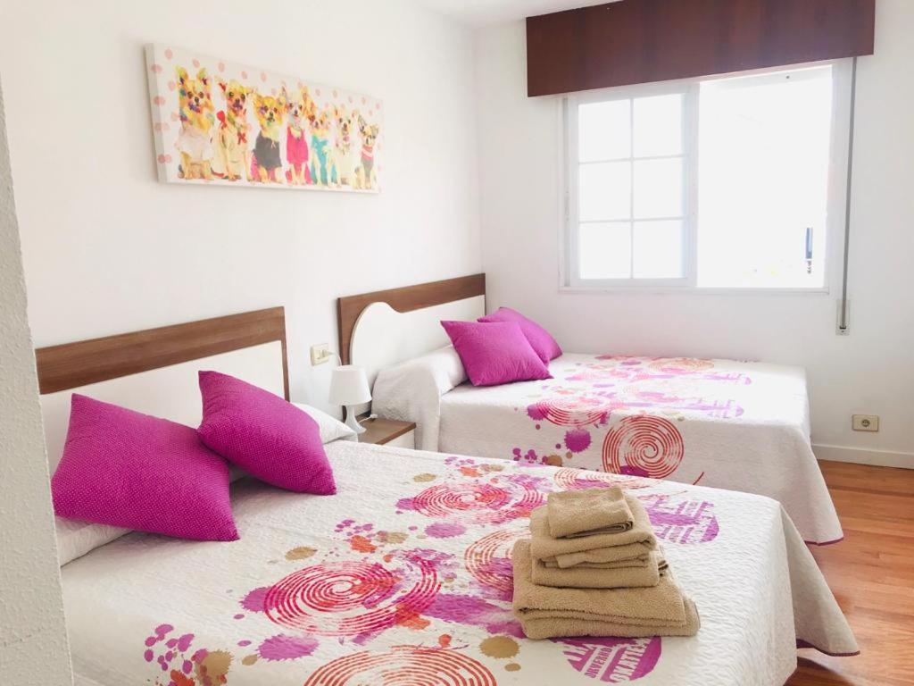 Apartamento Enjoy Sanxenxo,200M Playa, Balcon Vistas Cies, Piscina & Terraza Azotea,2 Plazas Garaje, 2 Banos, Muy Luminoso, Muy Tranquilo,Muy Equipado, Centrico Exterior foto