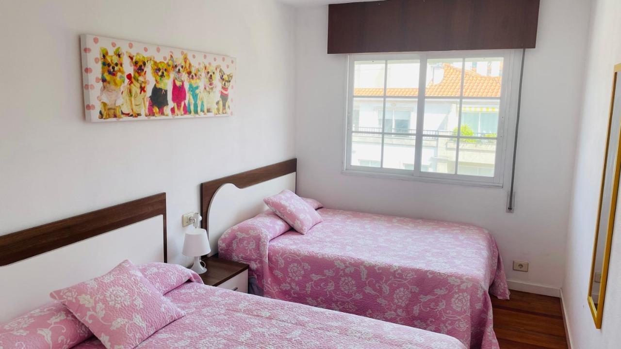 Apartamento Enjoy Sanxenxo,200M Playa, Balcon Vistas Cies, Piscina & Terraza Azotea,2 Plazas Garaje, 2 Banos, Muy Luminoso, Muy Tranquilo,Muy Equipado, Centrico Exterior foto